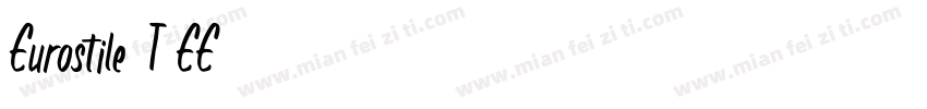 Eurostile T EE字体转换